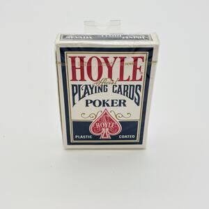 Hoyle Poker Playing Cards - No. 1201 - Blue Shell Back - New/Sealed